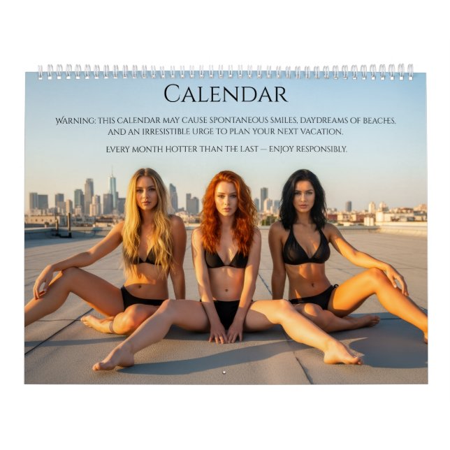 Calendário 365 Days of Sunshine & Smiles – Bikini Beauty (Capa)