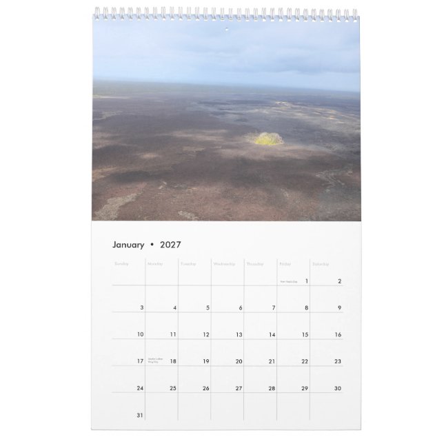 calendário 3 de Havaí 2010 (Jan 2027)