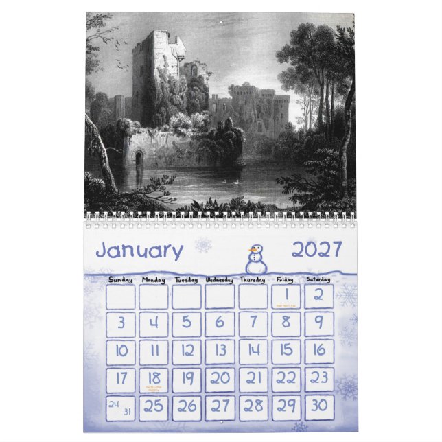 Calendário 3 do castelo (Jan 2027)