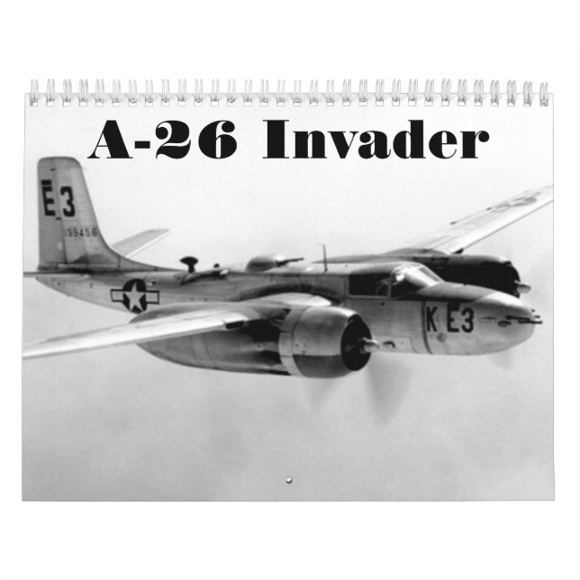 Calendário A-26 Invader (Capa)