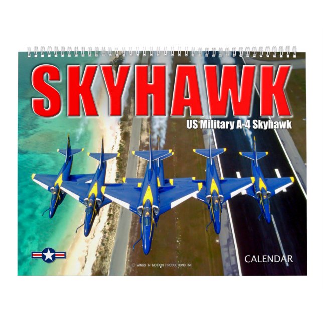 CALENDÁRIO A-4 SKYHAWK (Capa)
