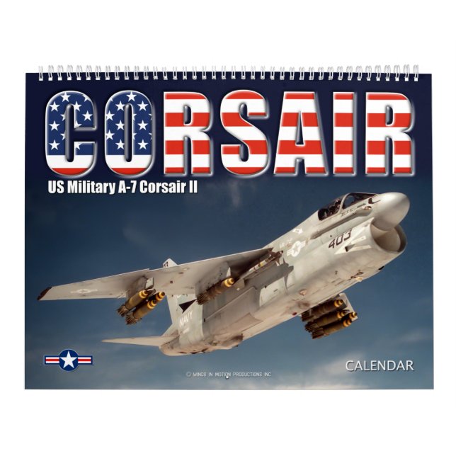 CALENDÁRIO A-7 CORSAIR II (Capa)