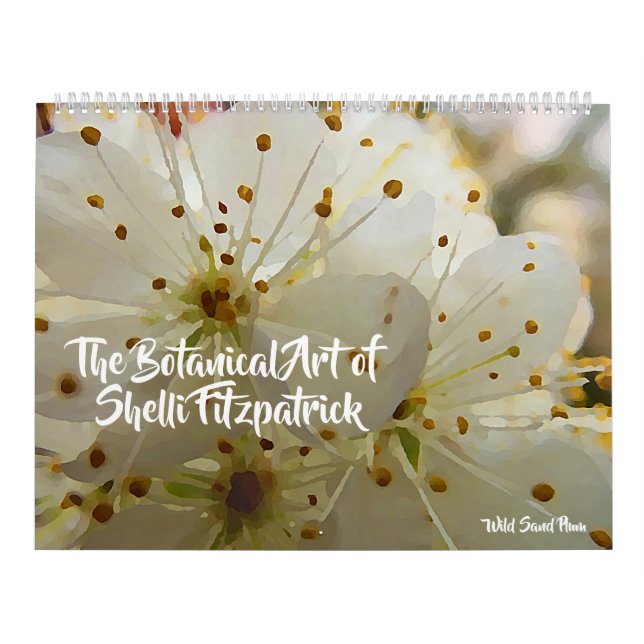 Calendário A Arte Botânica de Shelli Fitzpatrick (Capa)