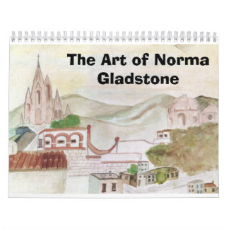Calendário A arte de Norma Gladstone