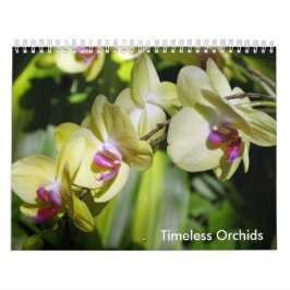 Calendário A Beleza das Orquídeas