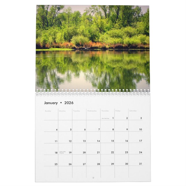 Calendário A beleza de Califórnia do norte 2014 (Jan 2026)