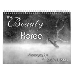 Calendário A beleza de Coreia