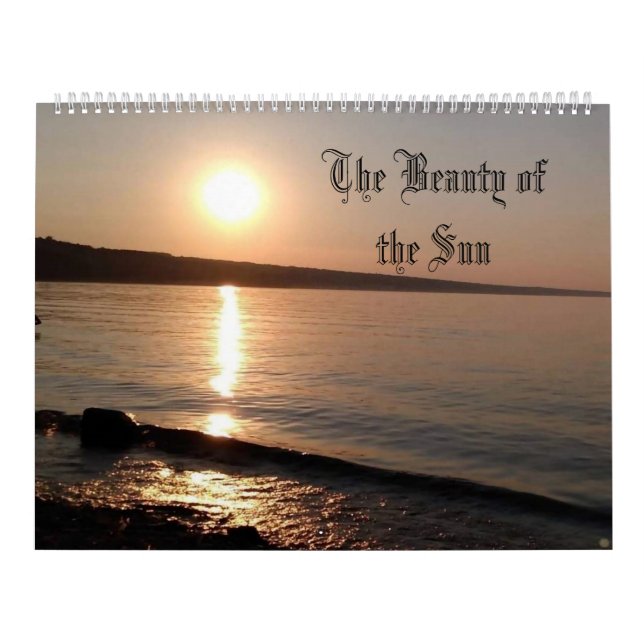 CALENDÁRIO A BELEZA DO SOL  (Capa)