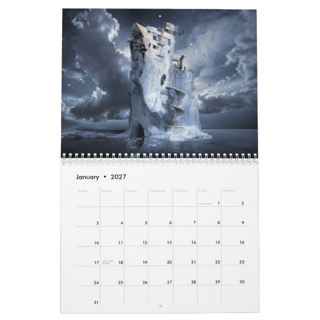 Calendário A coleção perdida 2013-14 das almas (Jan 2027)