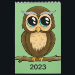 Calendário A cute calendar filled with happy characters<br><div class="desc">A cute design created by a Scottish artist,  Luna Smith.</div>