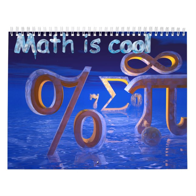 Calendário A matemática é legal! (Capa)
