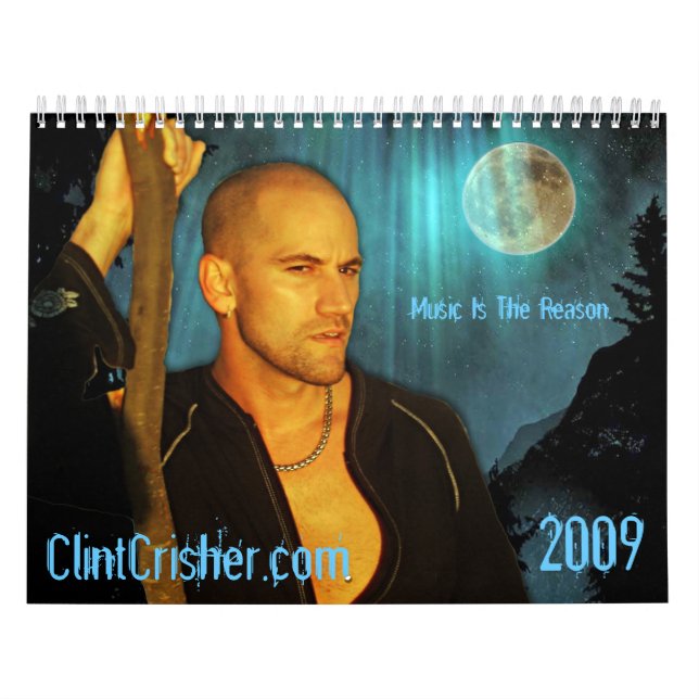 Calendário A música é a razão (Capa)