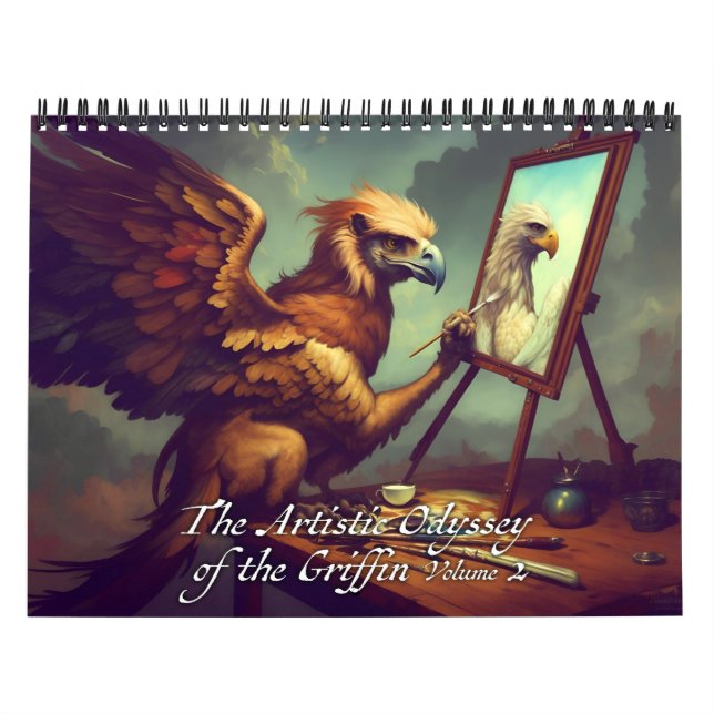 Calendário A odisseia artística do Griffin Volume 2 (Capa)