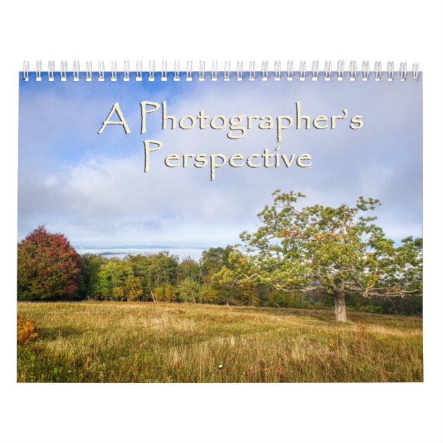 Calendário A Perspectiva de um Fotógrafo  (Capa)