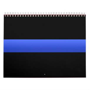 Calendário A polícia dilui Blue Line