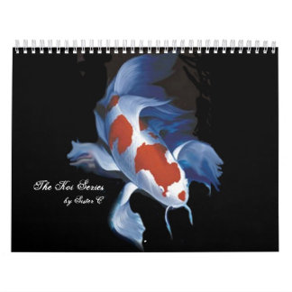 Calendário A série de Koi, pela irmã C