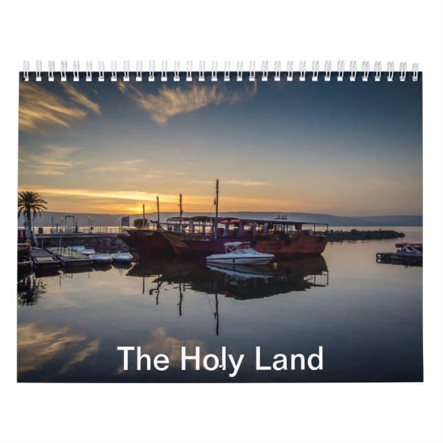 Calendário A Terra Santa (Capa)