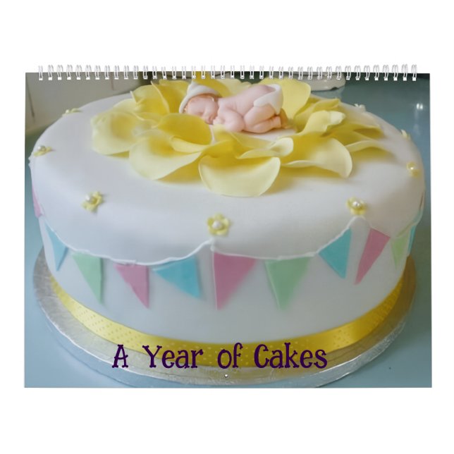 Calendário A Year of Cakes  (Capa)