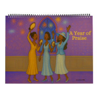 Calendário A Year of Praise African American Calendar