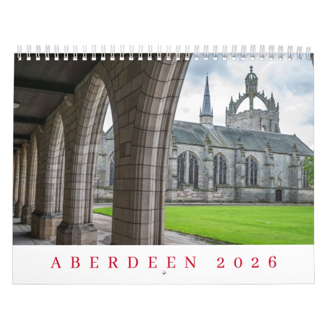 Calendário Aberdeen 2026 (Capa)