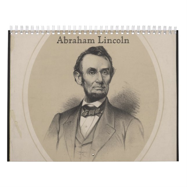 Calendário Abraham Lincoln Calendar (Capa)