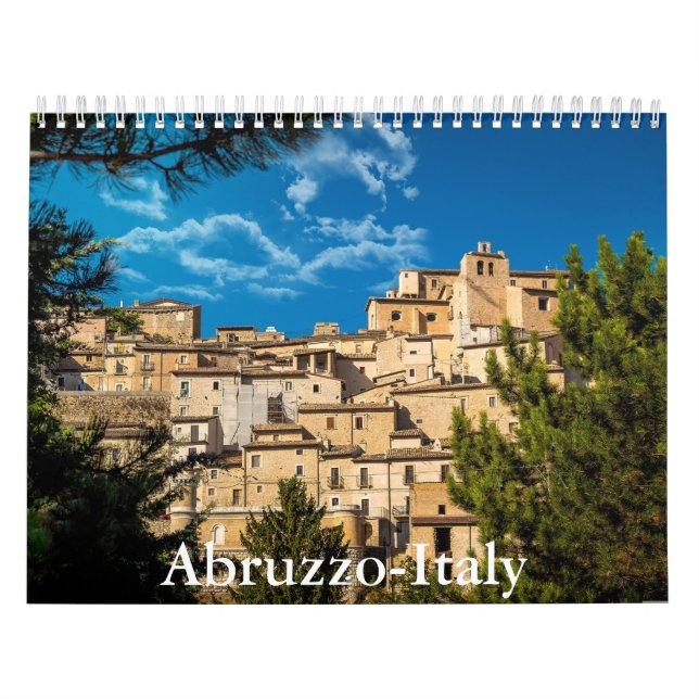 Calendário Abruzzo-Itália (Capa)