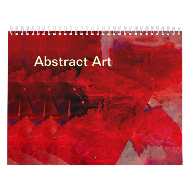 Calendário Abstrato Art (Capa)