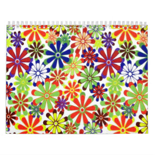 Calendário Abstrato Art