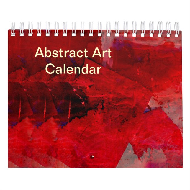 Calendário Abstrato Art (Capa)