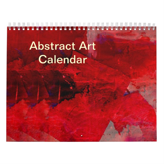 Calendário Abstrato Art (Capa)