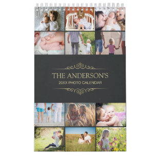 Calendário Adicionar seu próprio Solteiro de fotos Calendár