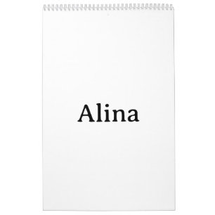 Calendário adicione seu próprio design 17" x 11" Página Simpl