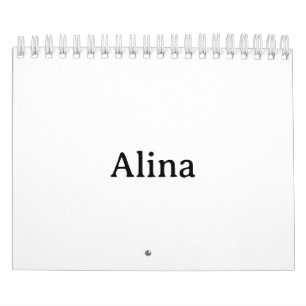 Calendário adicione seu próprio design 5.5" x 7" Duas Páginas