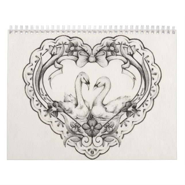 Calendário Aesthetic Swan (Capa)