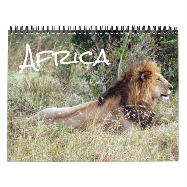 Calendário áfrica 15 meses 2027 (Capa)