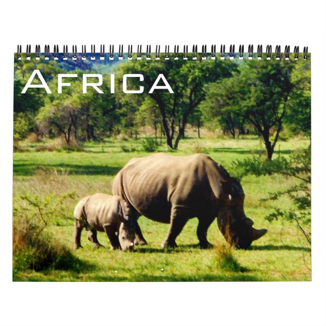 Calendário áfrica 2026 (Capa)