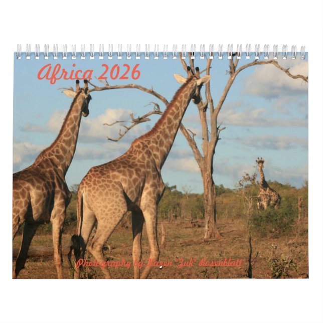 Calendário Africa - 2026 Calendar (Capa)