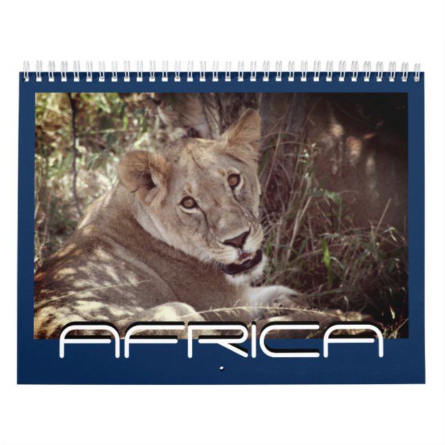 Calendário áfrica 2027 15 meses (Capa)
