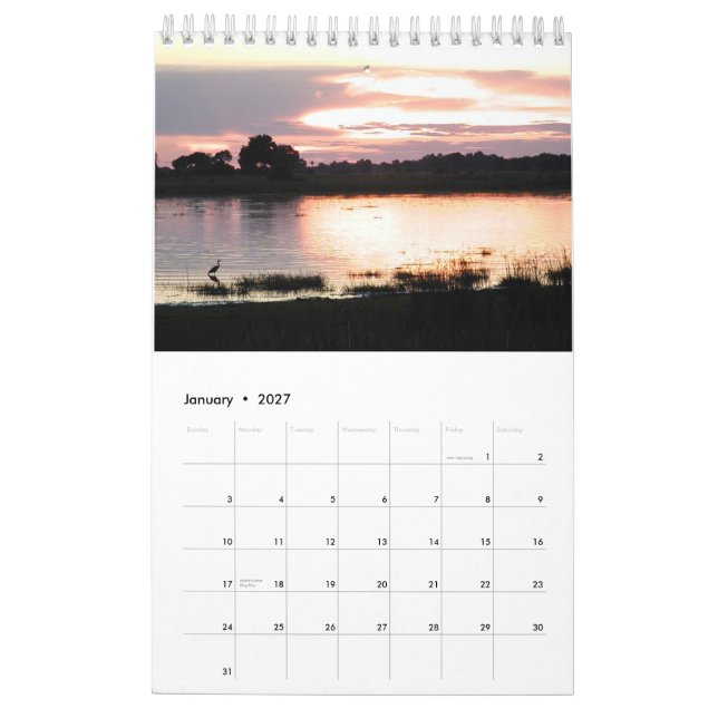 Calendário africano 2013 1-Pg. do CALEIDOSCÓPIO do (Jan 2027)