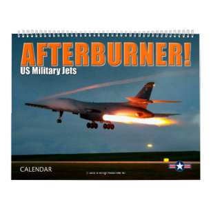 Calendário AFTERBURNER! – Aviões Militares dos EUA