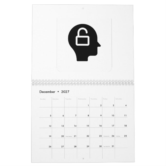 Calendário Agenda (Dez 2027)