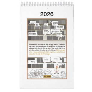 Calendário ageswdom cômico caminho para a verdade