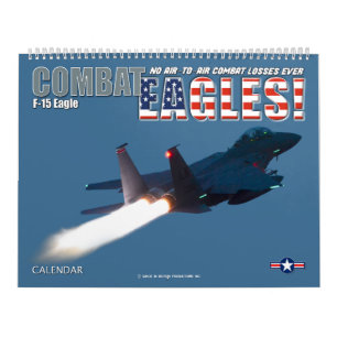 Calendário ÁGUIAS DE COMBATE! - F-15 Eagle