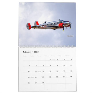 Calendário Air Show em Cheyenne, Wyoming Wild West Calendar