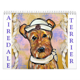 CALENDÁRIO AIREDALE TERRIER 2026