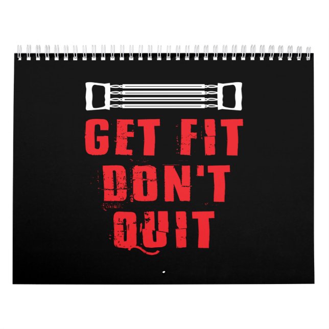 Calendário ajustado não desista (Capa)