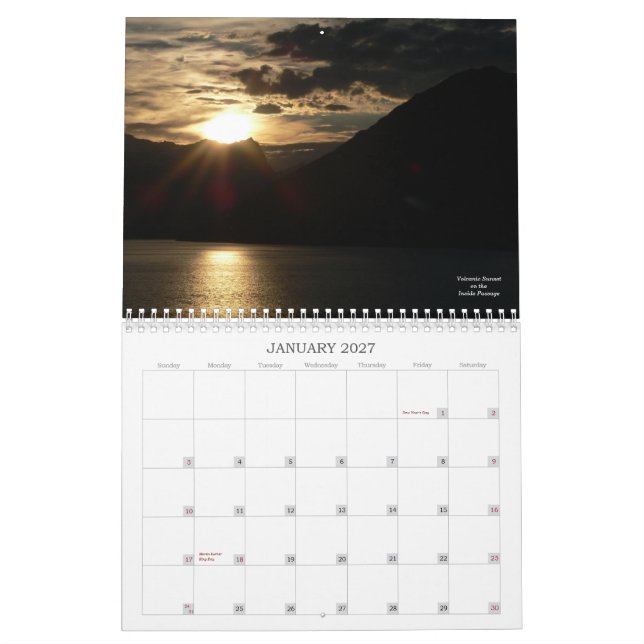 Calendário Alaska, 2013 (Jan 2027)