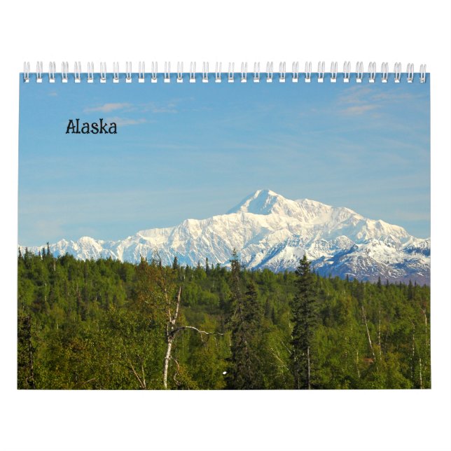Calendário Alaska Calendar for 2026 (Capa)