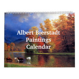 Calendário Albert Bierstadt Paintings
