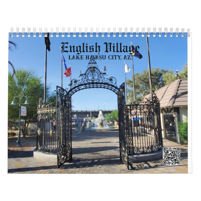 Calendário Aldeia Inglesa em Havasu (Capa)